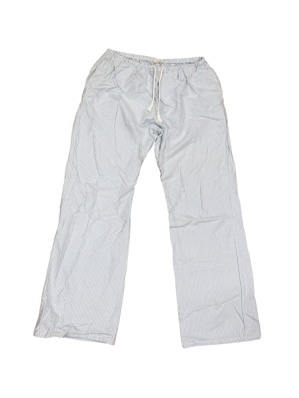 John Galt blue and white striped pants
